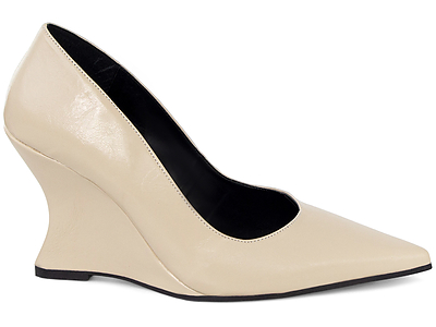SCARPIN ANABELA NAPA BEGE PREMIUM