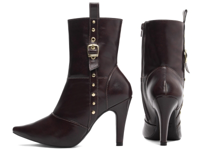 Bota Bico Fino Feminina