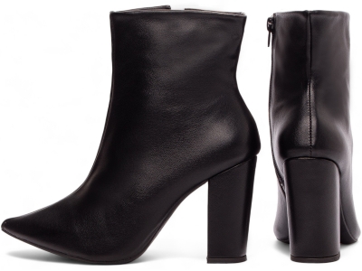 Bota Feminina Cano Curto Salto Alto