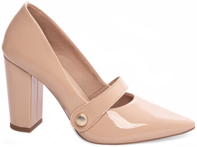 Sapato Scarpin Rose Salto Alto