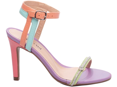 Sandlia Feminina 5 Cores Salto Agulha 301.01A