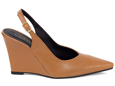 SCARPIN ANABELA NAPA CARAMELO